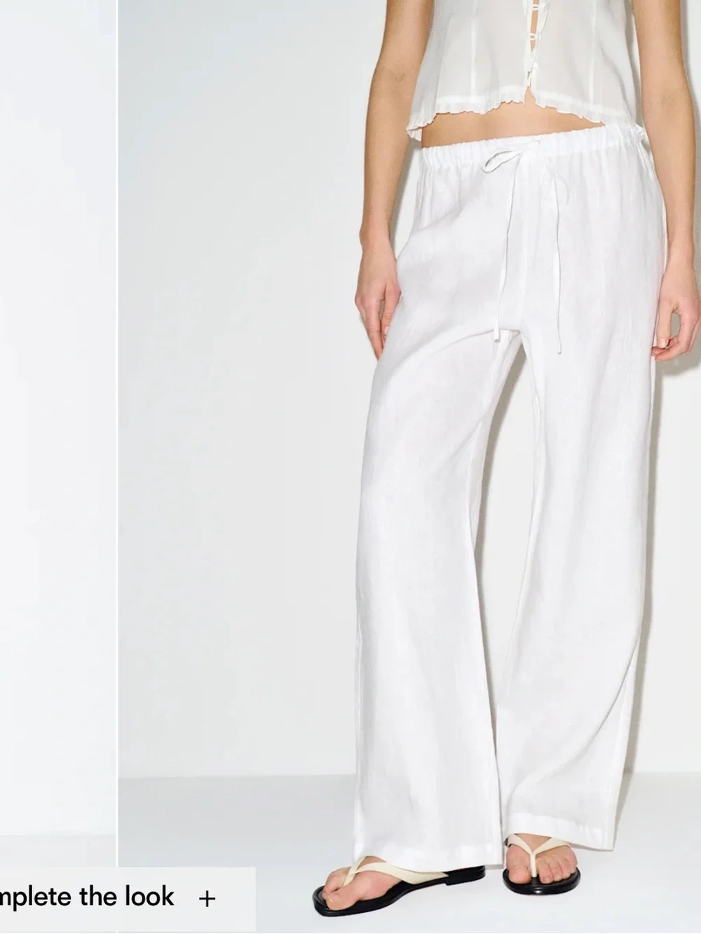 Reformation Olina Linen Pants …
